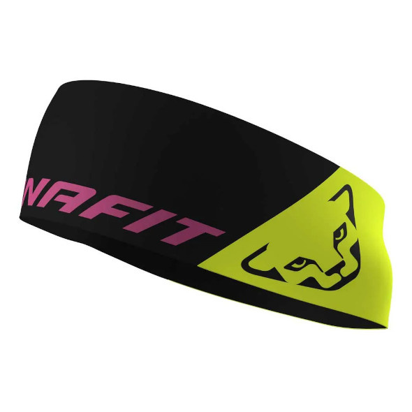 Opaska Dynafit Performance Headband czarno-żółta