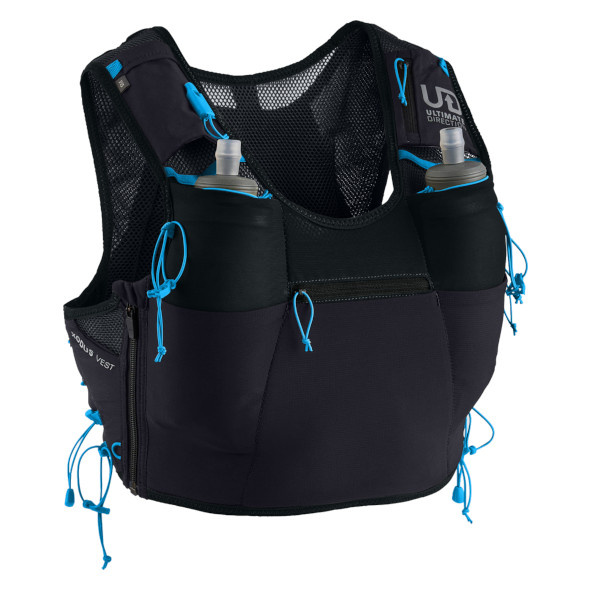 Plecak Ultimate Direction Xodus Vest czarny - 7 l z flaskami