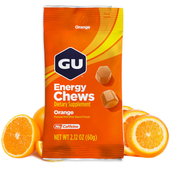 Żelki energetyczne Gu Energy Chews Orange 54 g pomarańcza