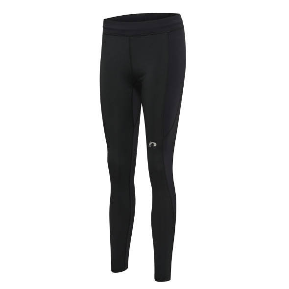 Legginsy Newline Core Warm Protect Tights z panelem przeciwwiatrowym damskie czarne