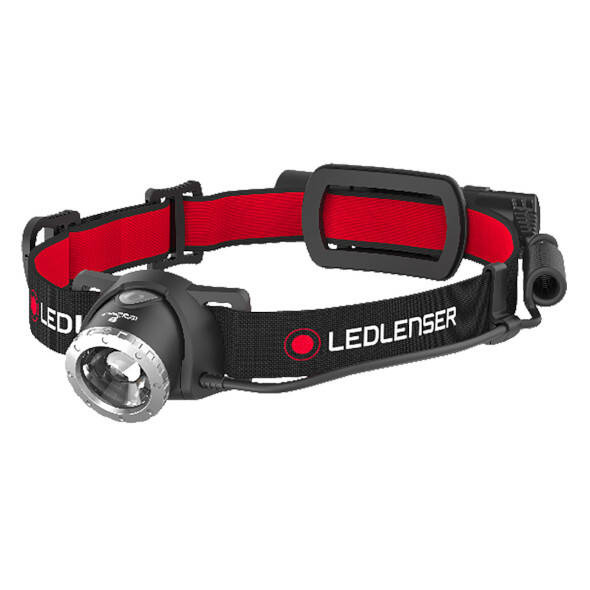 Czołówka Ledlenser H8R Gift Box 600 lumenów czarno-czerwona
