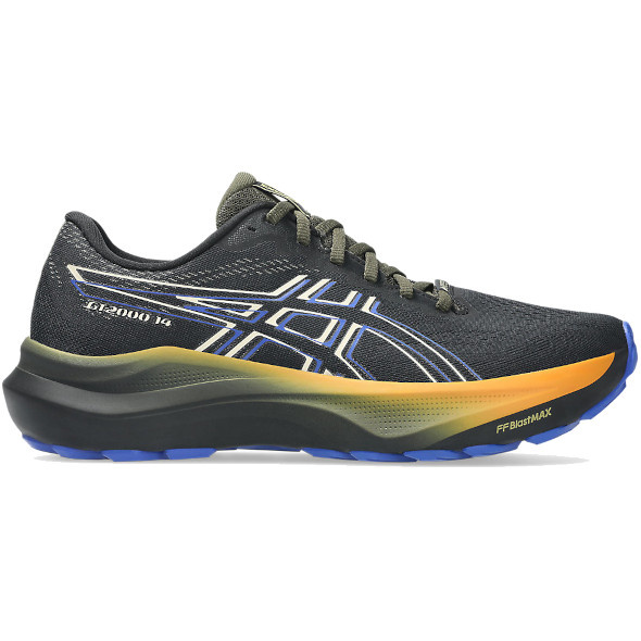 Buty Asics GT-2000 14 z membraną G-Tx (wodoodporne) czarno-żółte męskie AW25