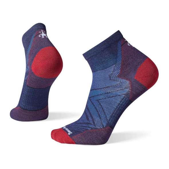 Skarpety Smartwool Run Zero Cushion Ankle granatowe