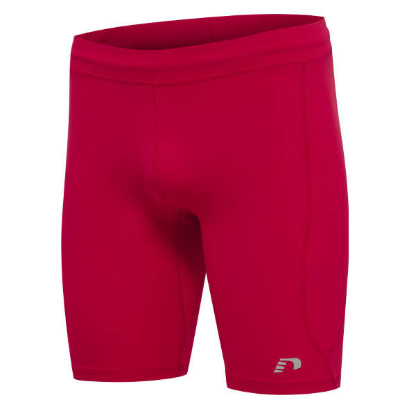 Krótkie legginsy Newline Core Sprinters czerwone męskie