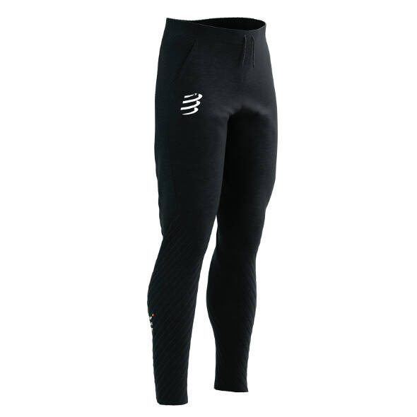 Spodnie Compressport Seamless Pants czarne męskie