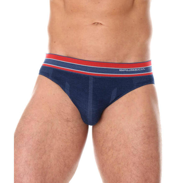 Slipy Brubeck Active Wool BE10110 granatowe męskie