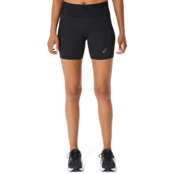 Krótkie legginsy Asics Fujitrail Elite Sprinter damskie czarne