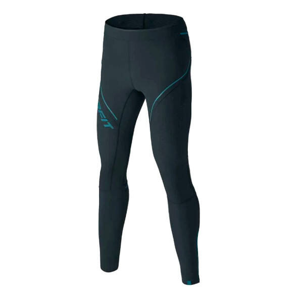 Legginsy Dynafit Winter Running Tights granatowe męskie 