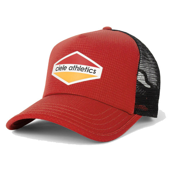 Czapka Ciele TRLCap SC Field - Up Down - Clay czerwona SS25