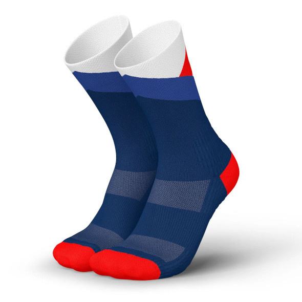 Skarpety Incylence Trail Summits Tricolore granatowo-biało-czerwone