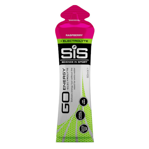 Żel Sis Go Energy + Electrolyte malina z elektrolitami 60ml