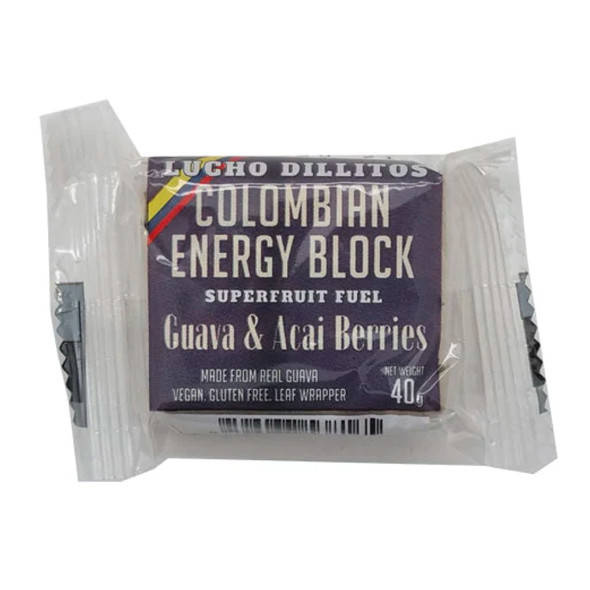 Kostka energetyczna Lucho Dillitos Acai Berries gujawa + acai 40 g