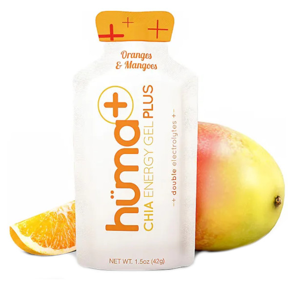 Żel Huma Gel Plus 42 g pomarańcza + mango + elektrolity