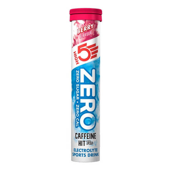Napój High5 Zero Caffeine Hit 20x4 g jagodowy z kofeiną - 20 tabletek