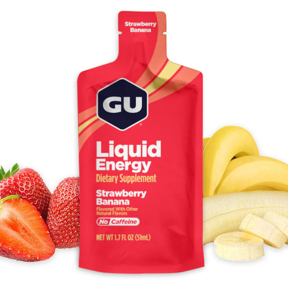 Żel Gu Liquid Energy Strawberry Banana 60 g truskawka + banan