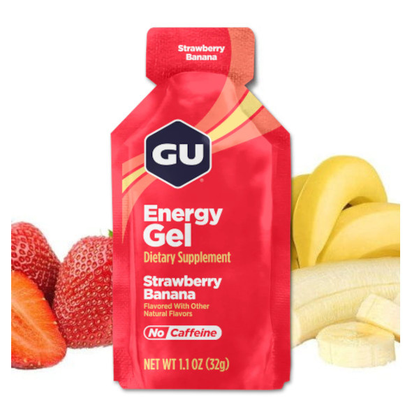 Żel Gu Energy Gel Strawberry&Banana 32 g banan + truskawki