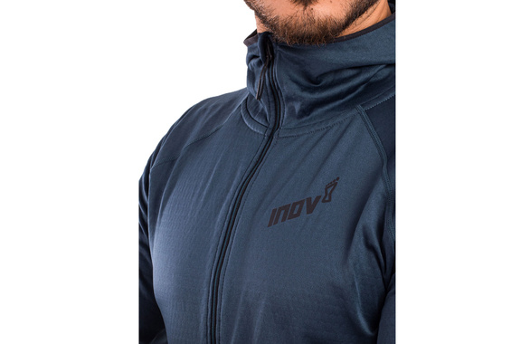 Bluza Inov-8 Venturelite Mid Hoodie FZ granatowa męska 