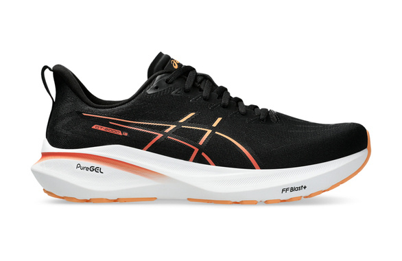 Buty Asics GT-2000 13 czarno-pomarańczowe męskie AW24