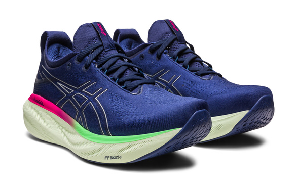 Buty Asics Gel-Nimbus 25 damskie niebiesko-srebne SS23