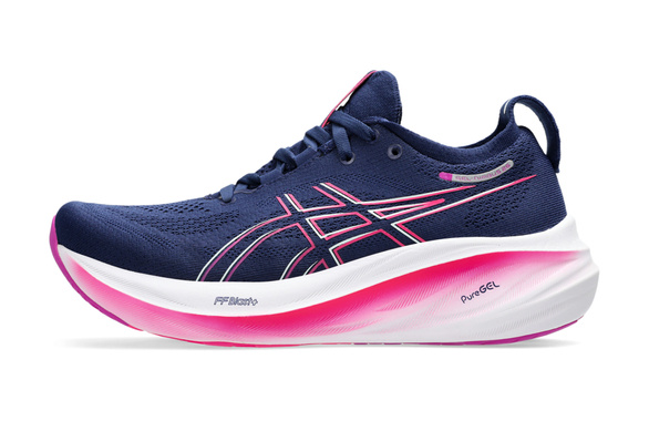 Buty Asics Gel-Nimbus 26 damskie granatowo-różowe AW24