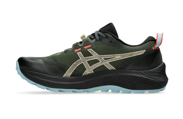 Buty Asics Gel-Trabuco 12 czarno-zielone męskie AW24