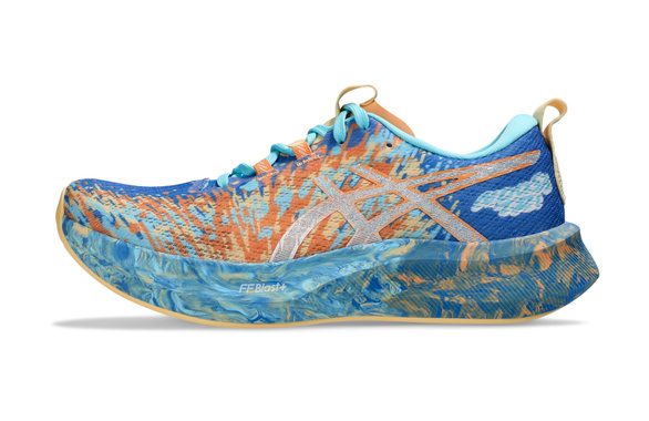 Buty Asics Noosa-Tri 16 damskie niebiesko-pomarańczowe AW24