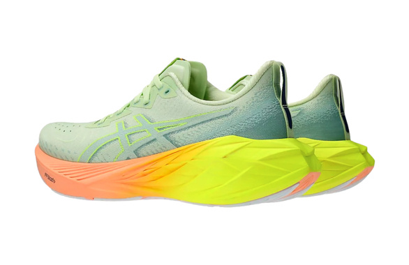 Buty Asics Novablast 4 Paris zielono-pomarańczowe AW24