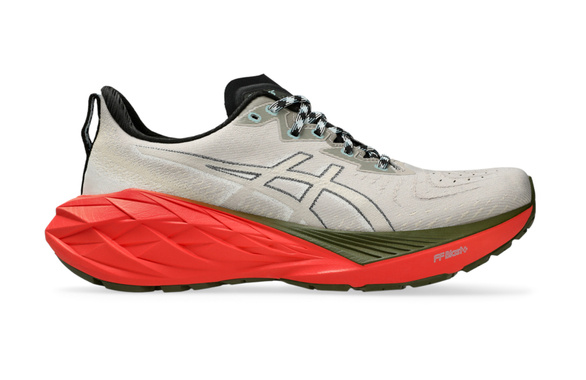 Buty Asics Novablast 4 TR beżowo-czerwone męskie AW24