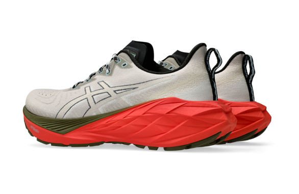 Buty Asics Novablast 4 TR beżowo-czerwone męskie AW24