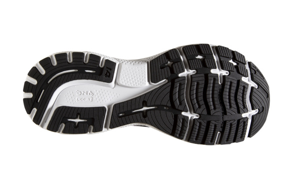 Buty BROOKS GHOST 14 WIDE (na szerszą stopę) damskie czarno-koralowe SS22