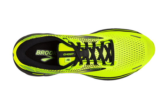 Buty BROOKS GHOST 14 żółto-czarne męskie SS22