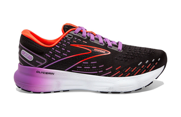 Buty BROOKS GLYCERIN 20 damskie czarno-fioletowe AW22 