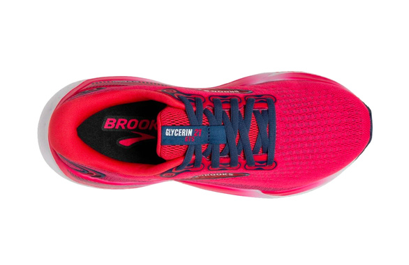 Buty Brooks Glycerin 21 GTS damskie różowe SS24