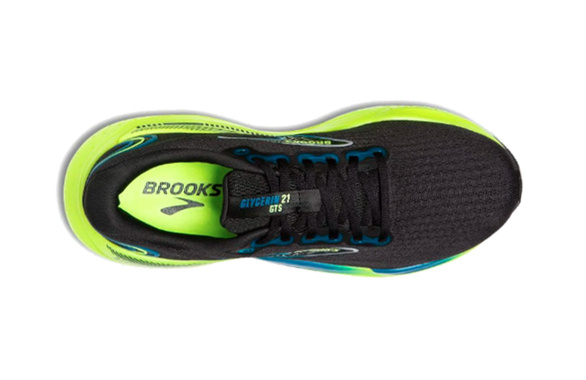 Buty Brooks Glycerin GTS 21 czarno-żółte męskie AW24