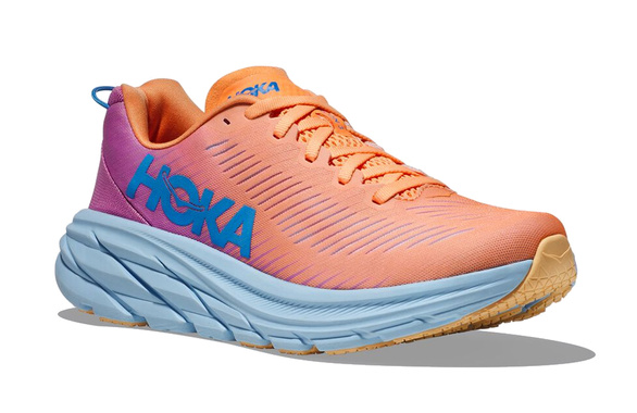 Buty HOKA RINCON 3 damskie pomarańczowo-różowe (MOCY) SS23 
