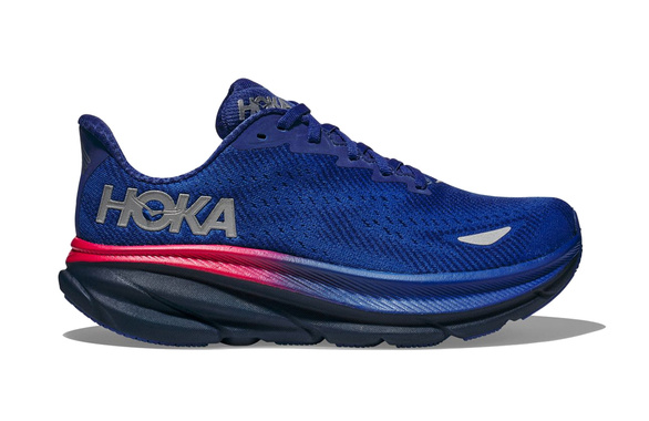 Buty Hoka Clifton 9 z membraną G-TX (wodoodporne) damskie niebieskie (DBES) AW24