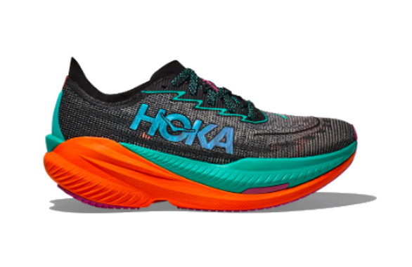 Buty Hoka Mach X2 czarno-pomarańczowe (BCQ) męskie AW24