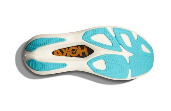 Buty Hoka Rocket X 2 zielono-pomarańczowe męskie (LCS) AW24