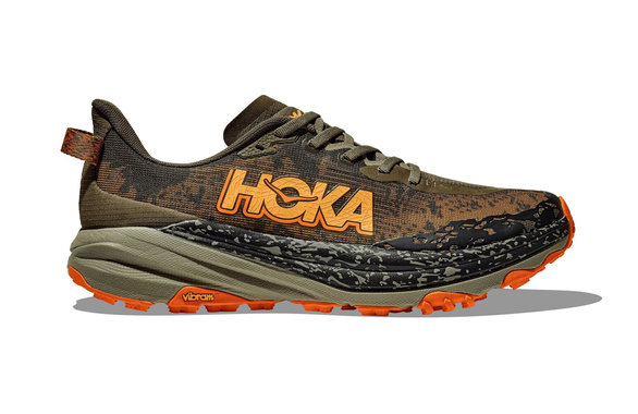 Buty Hoka Speedgoat 6 Wide (na szerszą stopę) brązowo-czarne (AQL) męskie AW24