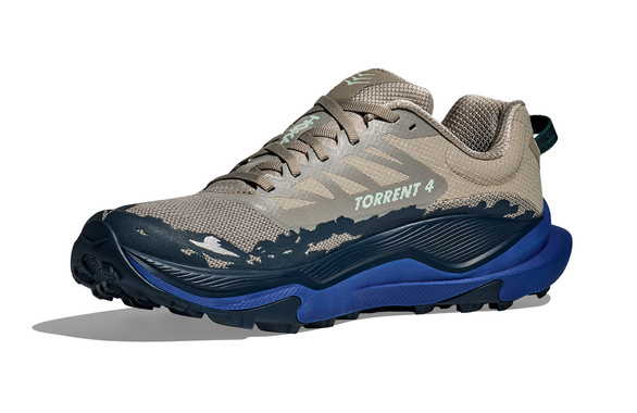 Buty Hoka Torrent 4 szaro-niebieskie (FRRL) męskie AW24