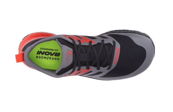 Buty Inov-8 Trailfly Standard czarno-czerwone męskie SS24