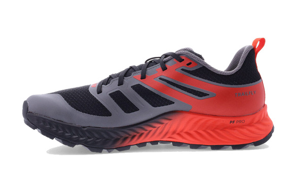 Buty Inov-8 Trailfly Standard czarno-czerwone męskie SS24