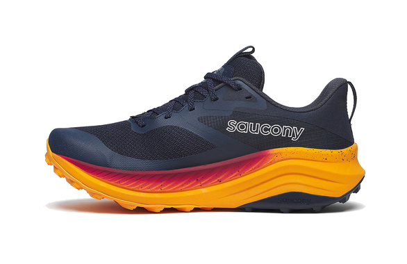 Buty Saucony Xodus Ultra 3 granatowo-pomarańczowe męskie AW24