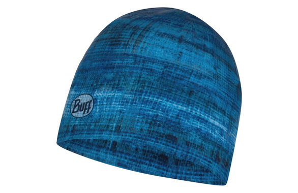 Czapka BUFF ECOSTRETCH HAT SYNAES BLUE dwustronna z microfibry niebieska