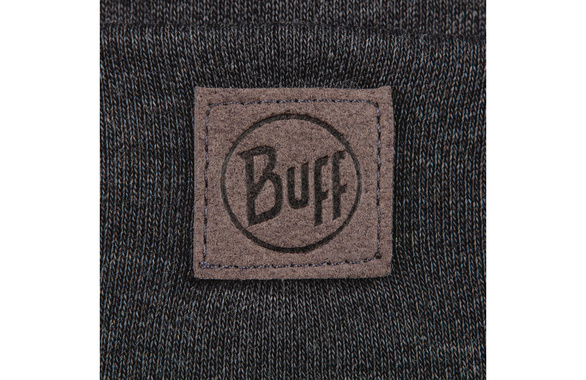 Czapka BUFF MERINO WOOL SOLID GREY z wełny Merino heavyweight 600 szara AW22
