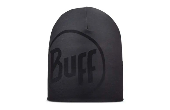 Czapka Buff Ecostretch Beanie Solid Black czarna