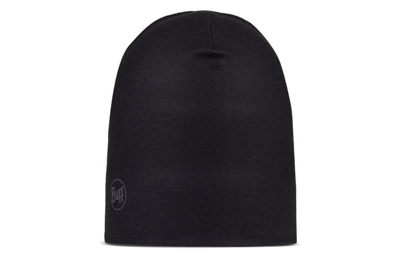 Czapka Buff Ecostretch Beanie Solid Black czarna