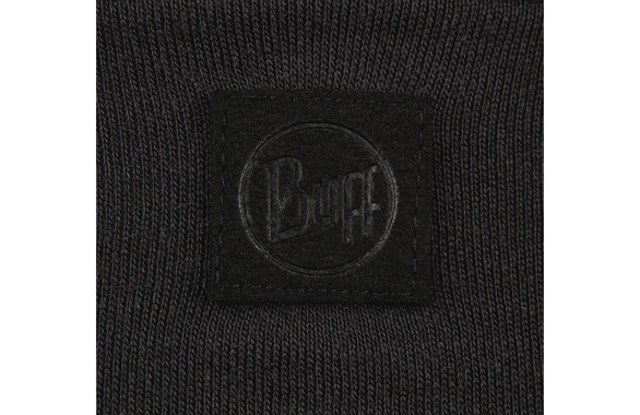 Czapka Buff Merino Wool Solid Black z wełny Merino heavyweight 600 czarna 