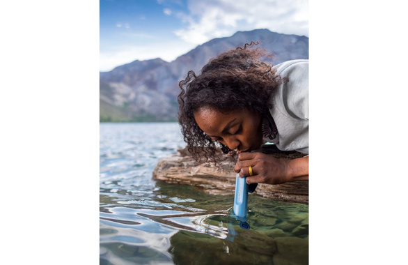 Filtr LifeStraw Peak Series Personal Water Filter Straw niebieski