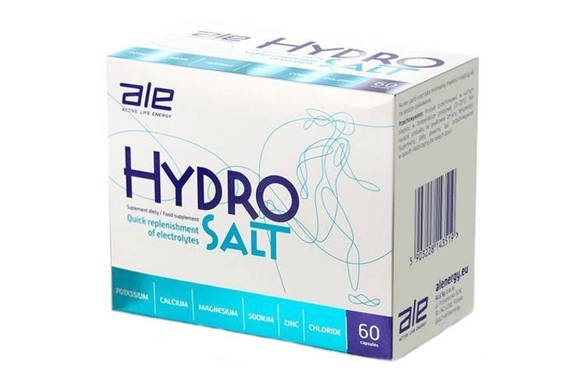 Kapsułki elektrolitowe Ale Hydrosalt 60 sztuk